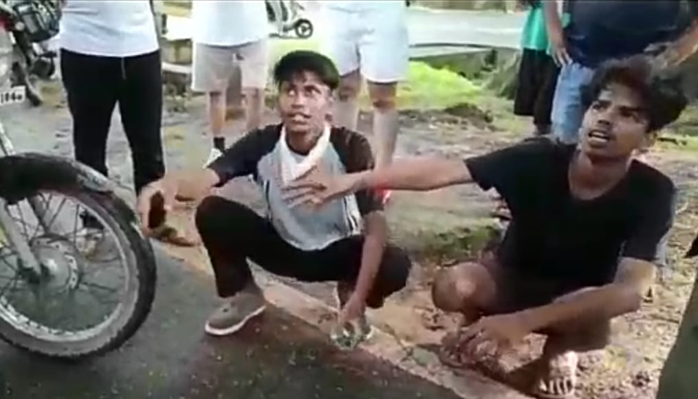 Two bikers nabbed while trying to snatch mobile near JRD Sports Complex