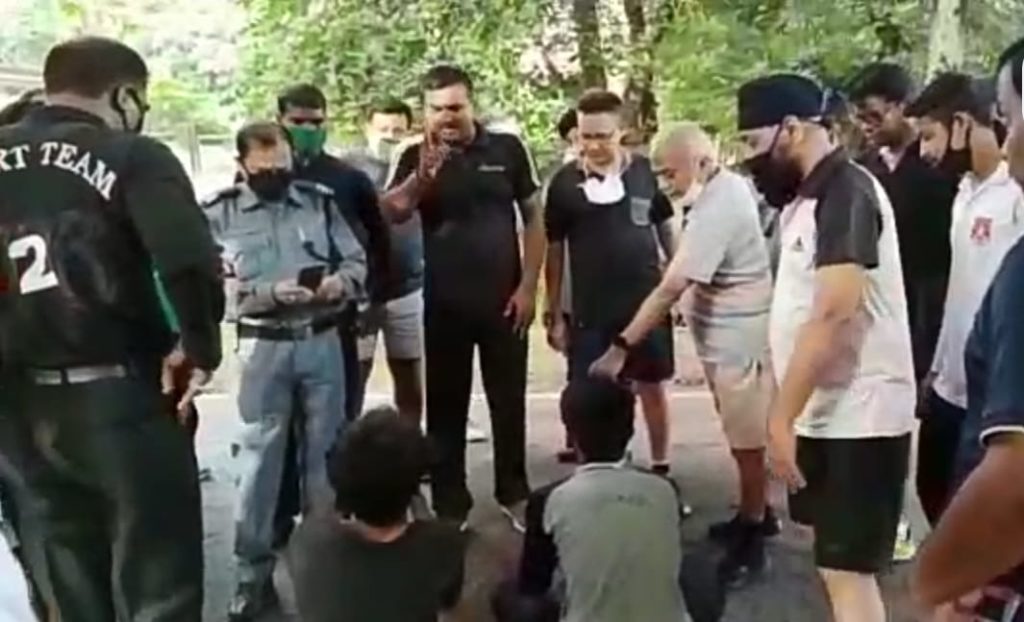 Two bikers nabbed while trying to snatch mobile near JRD Sports Complex