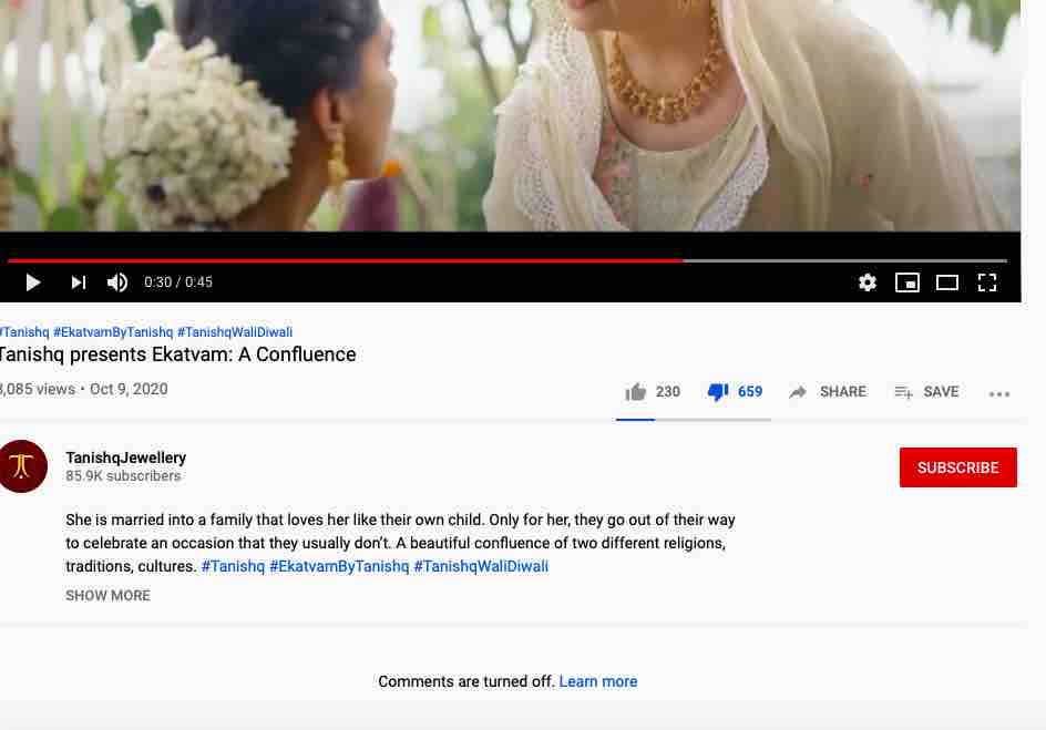 Tanishq likes and dislikes