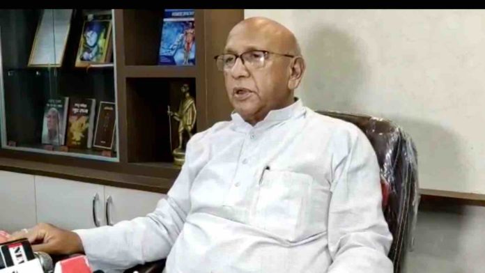 saryu roy speaks to media Saryu Roy speaking to media on Sikidihri scam